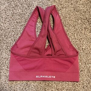 Alphalete Amplify Sports Bra - Wisteria